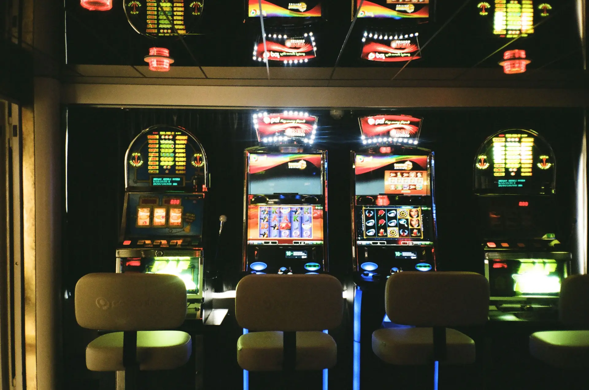 Détails machines à sous