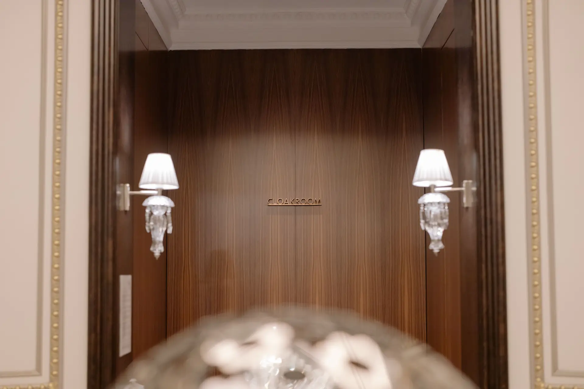 Cloakroom élégante