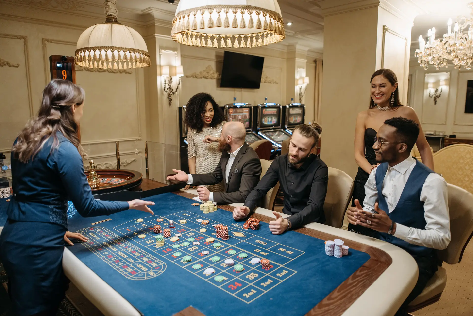 Soirée casino animée